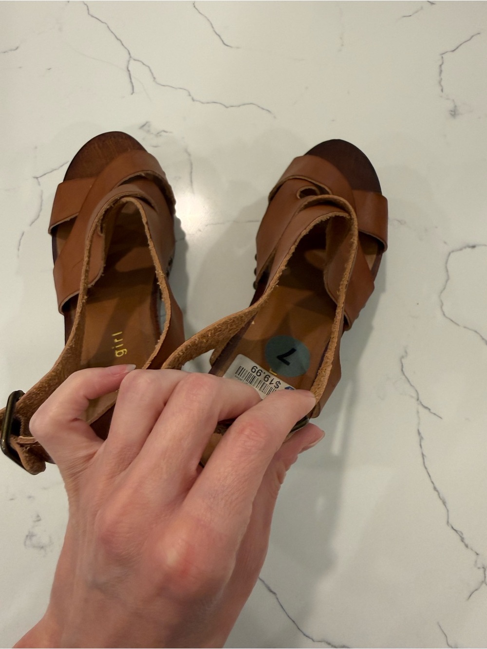 Madden girl Nilly wooden sandals - Picture 3 of 4